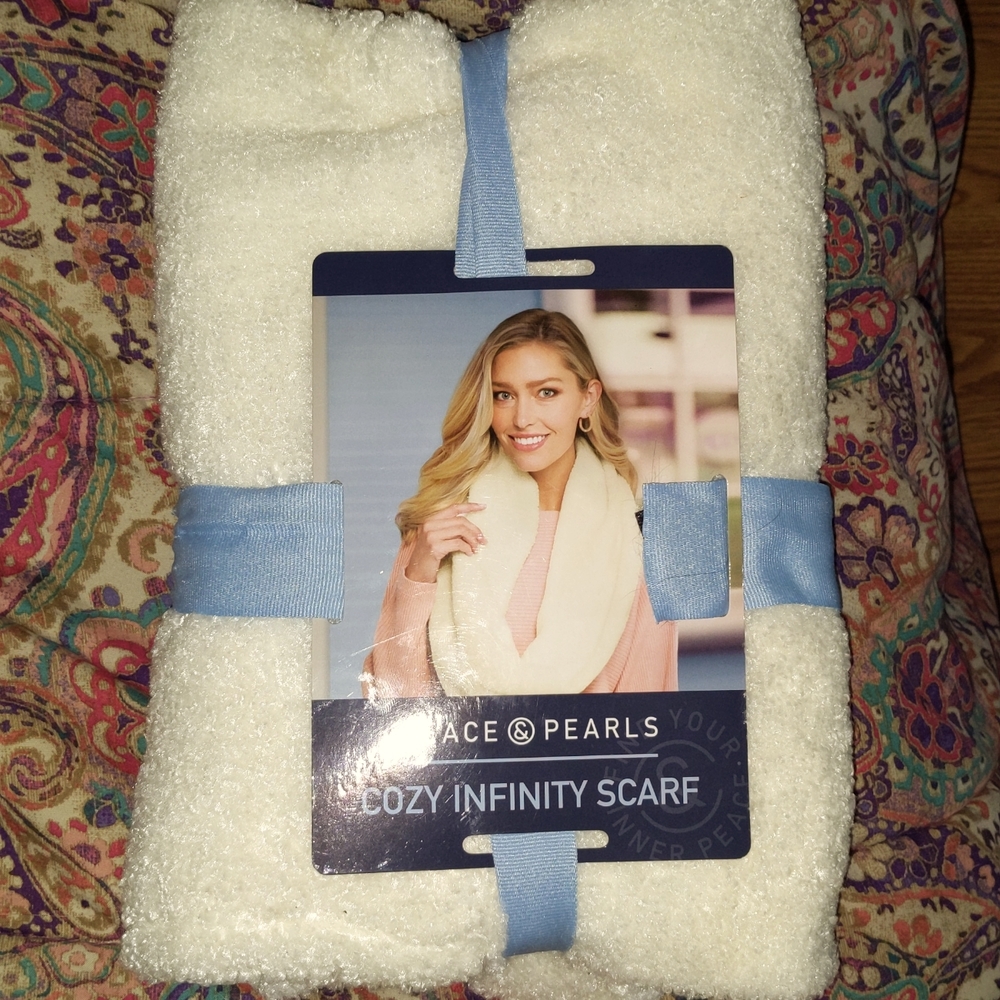White scarf